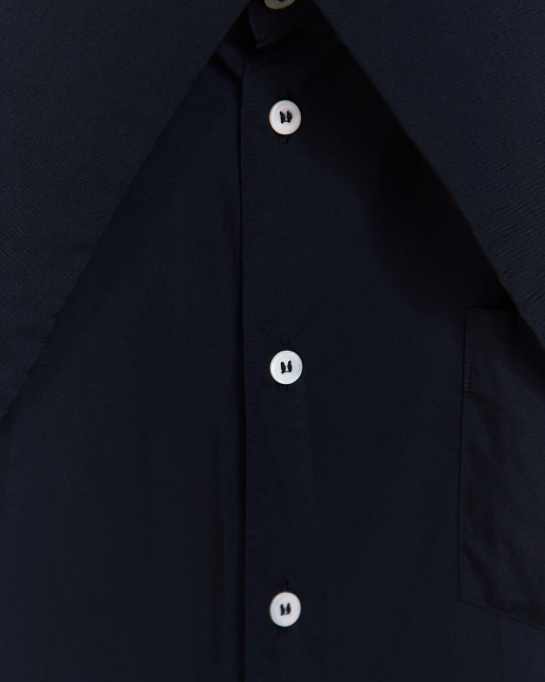 COMME DES GARÇONS COMME DES GARÇONS OVERSIZED COLLAR SHIRT_BLACK
