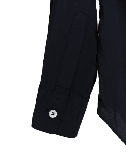 COMME DES GARÇONS COMME DES GARÇONS OVERSIZED COLLAR SHIRT_BLACK