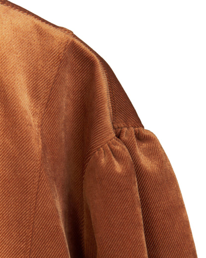 SHUSHU/TONG 3D POCKET WIDE SLEEVE JACKET_BROWN