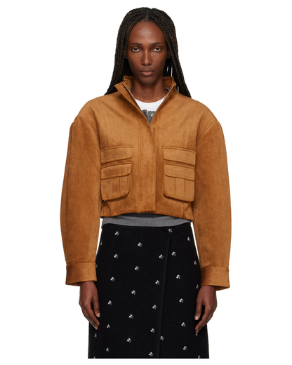 3D POCKET WIDE SLEEVE JACKET