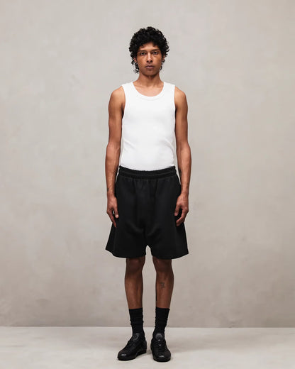 ENTIRE STUDIOS STANDARD SWEATSHORT_BLACK