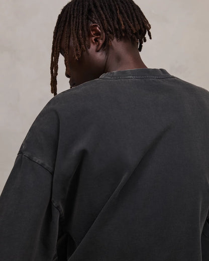 ENTIRE STUDIOS HEAVY BOXY TEE_WASHED BLACK