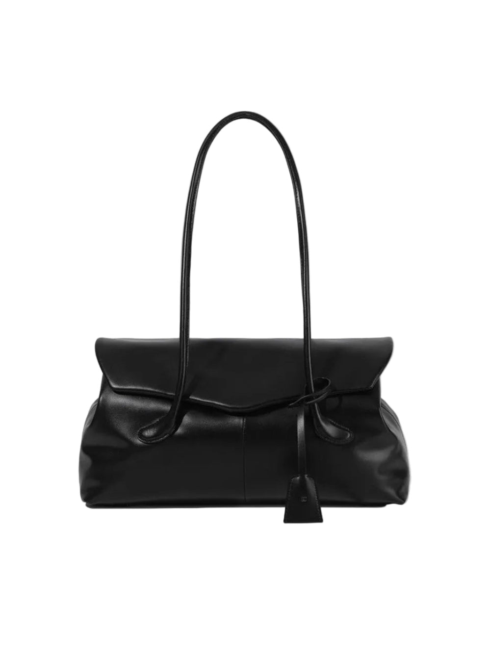 LOW CLASSIC HARICOT MINI FLAP BAG_BLACK
