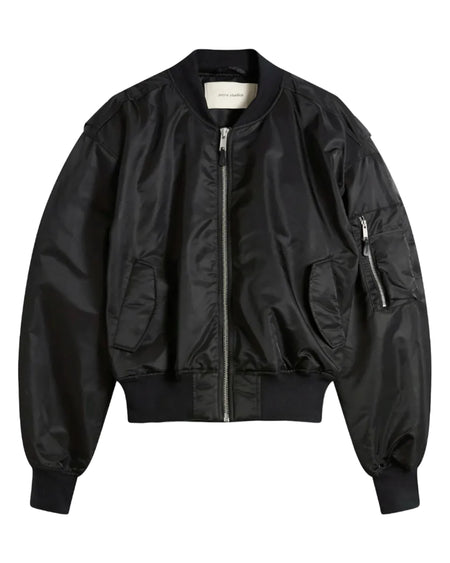 ENTIRE STUDIOS CROPPED BROAD BOMBER_BLACK