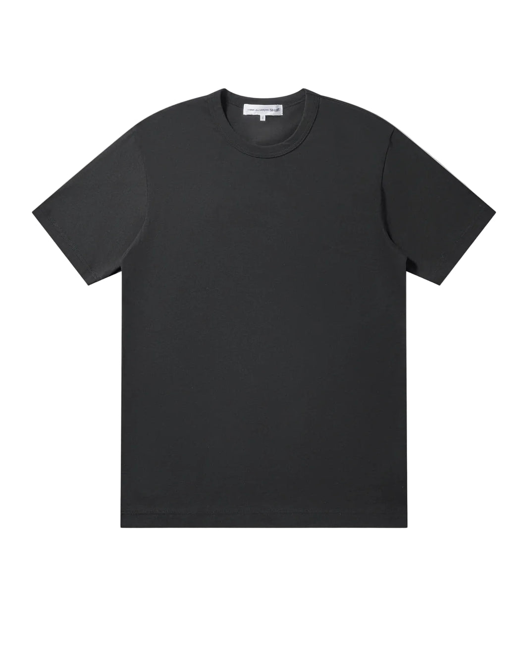 CDG SHIRT BACK NECK LOGO T-SHIRT_BLACK
