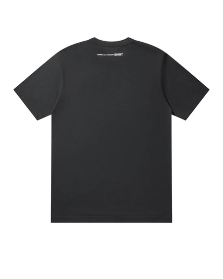 CDG SHIRT BACK NECK LOGO T-SHIRT_BLACK