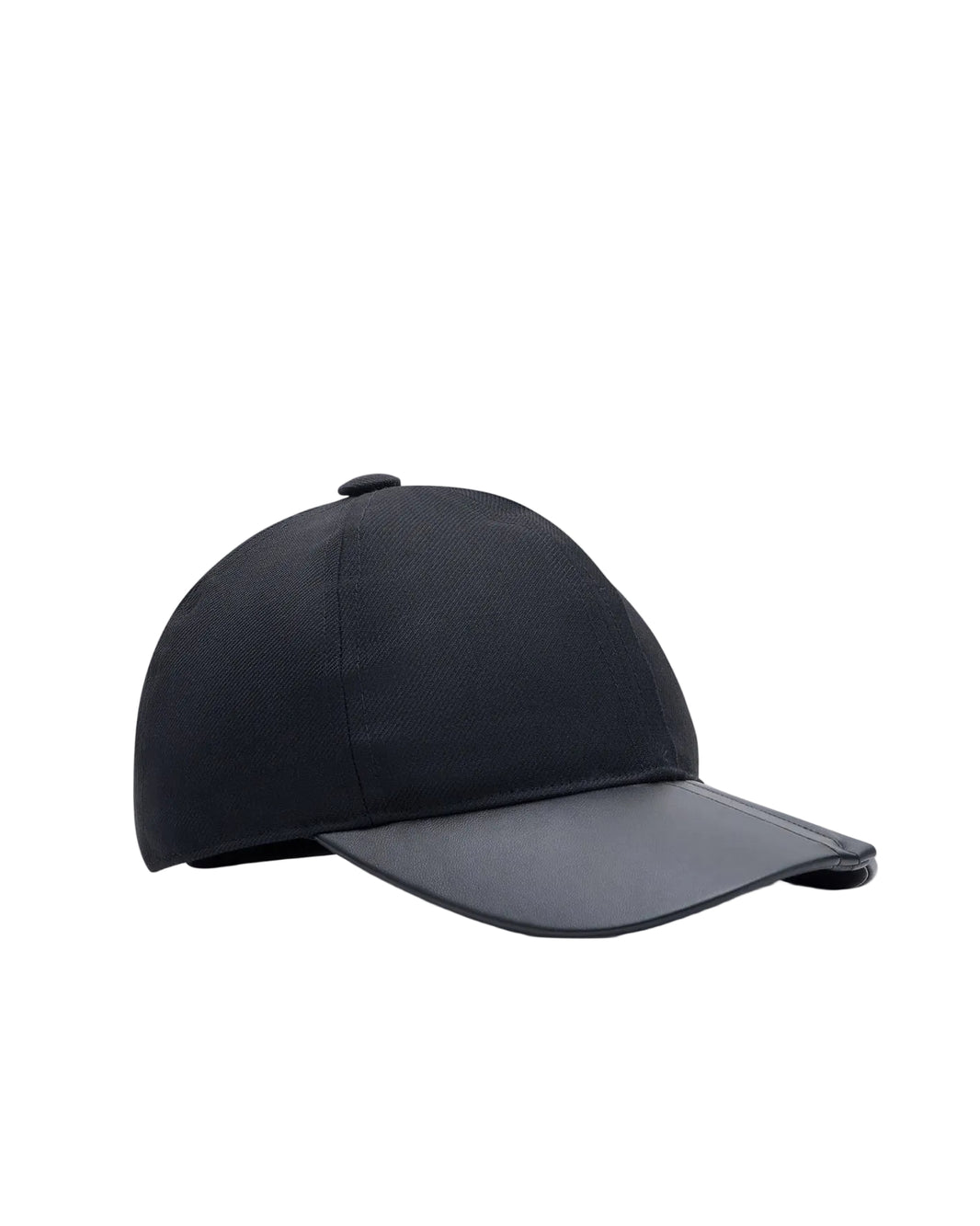 CDG SHIRT PANELLED BASEBALL CAP_BLACK