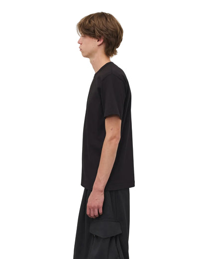CDG SHIRT BACK NECK LOGO T-SHIRT_BLACK