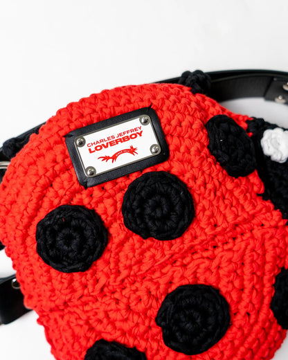 CHARLES JEFFREY LOVERBOY LADYBUG BLET BAG_RED