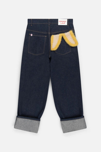 LOOSE FIT WITH KNITTED POCKET WAISTED