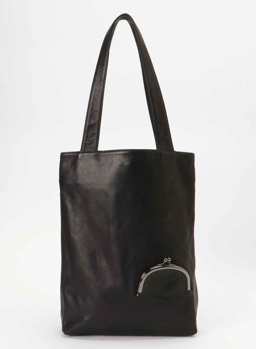 YOHJI YAMAMOTO DISCORD CLASP TOTE SMALL_BLACK