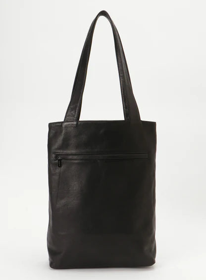YOHJI YAMAMOTO DISCORD CLASP TOTE SMALL_BLACK
