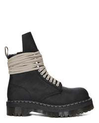 STEEL TOE RICK OWENS BOOTS