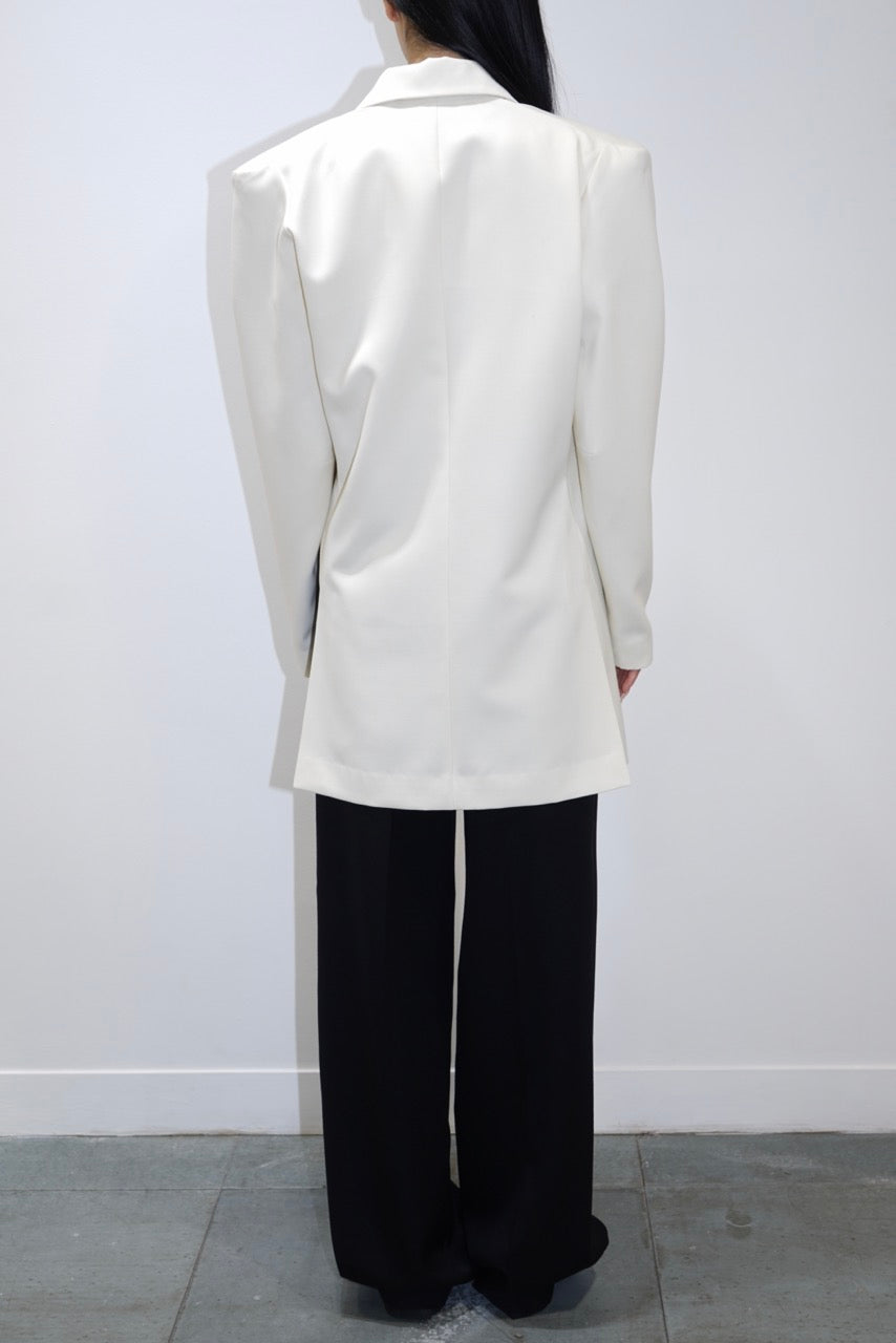 SITUATIONIST ASYMMETRICAL WOOL JACKET