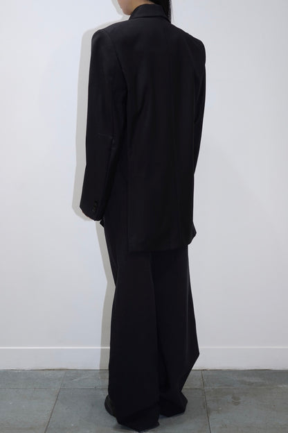 SITUATIONIST ASYMMETRICAL WOOL JACKET