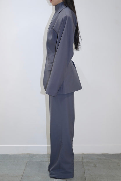 SITUATIONIST GREY WOOL JACKET