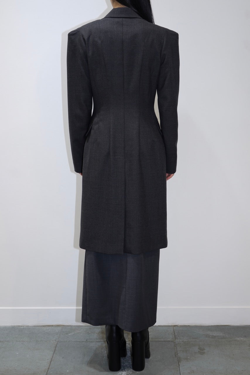 SITUATIOIST GREY WOOL COAT