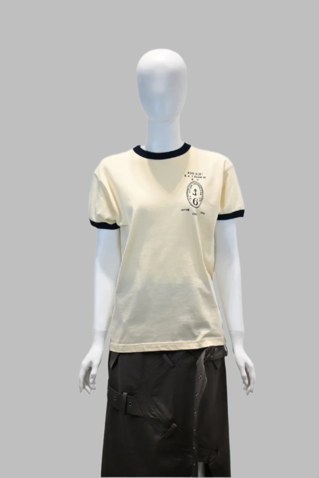 ROKH LINGER T-SHIRT_NAVY