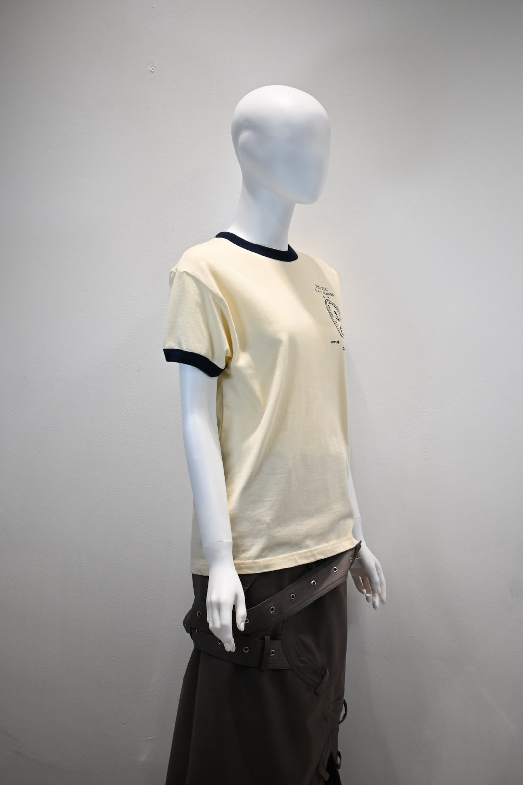 ROKH LINGER T-SHIRT_NAVY