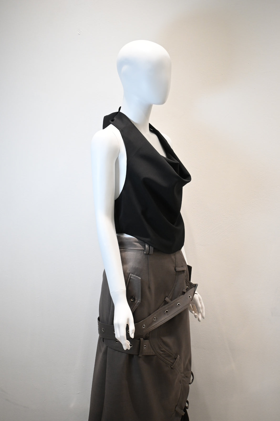 ROKH HALTER NECK TOP