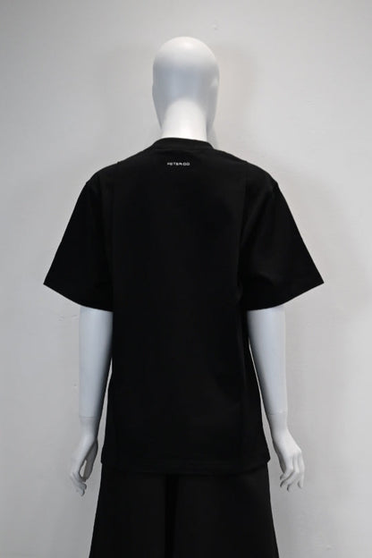 PETER DO CREASED OVERSIZED T-SHIRT