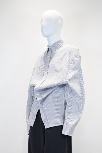 HED MAYNER STRIPE POPLIN SHIRT