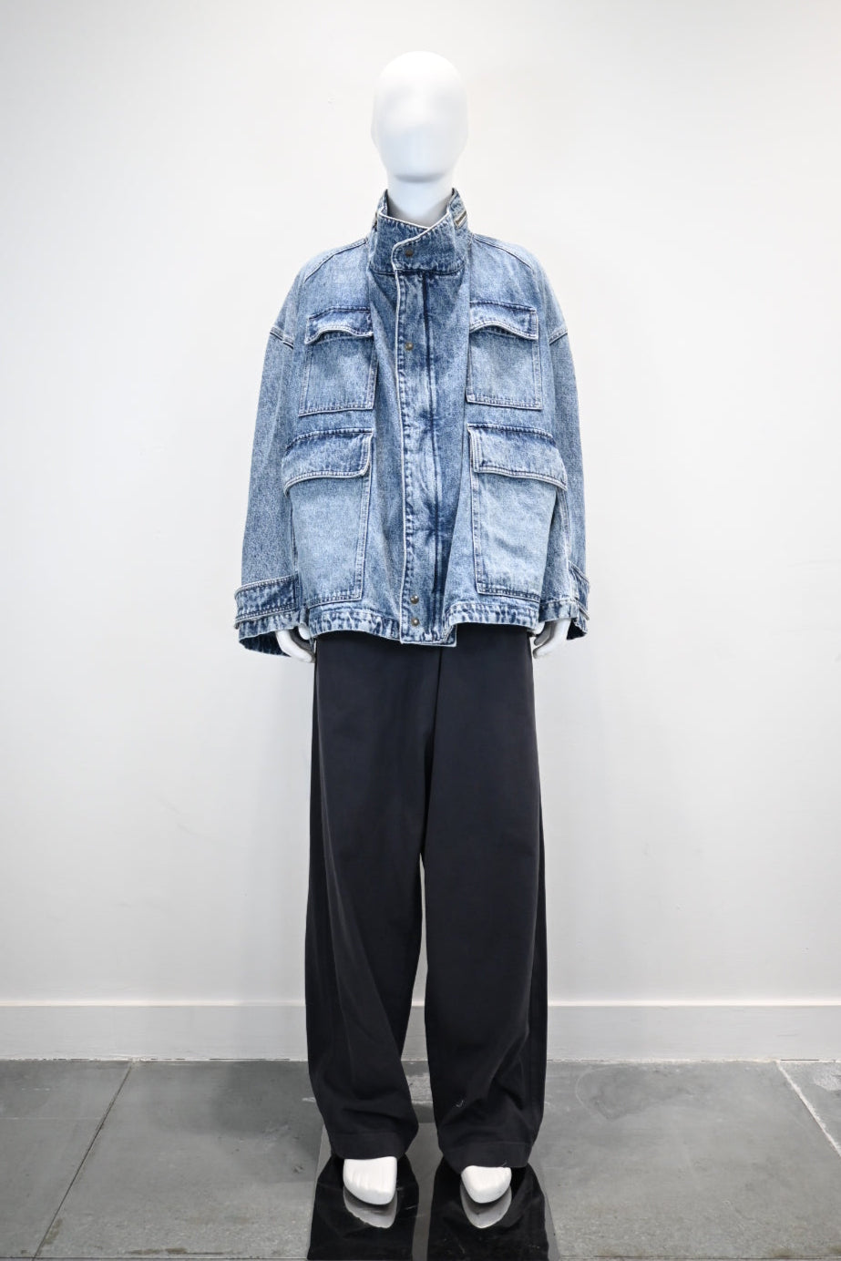HED MAYNER FLAP POCKET DENIM JACKET