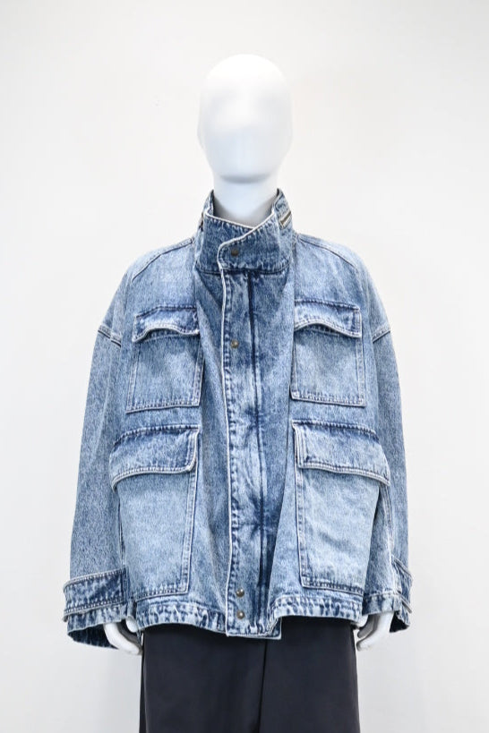 HED MAYNER FLAP POCKET DENIM JACKET