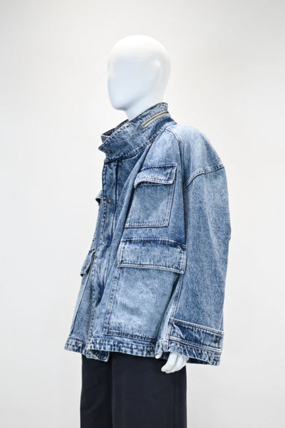 HED MAYNER FLAP POCKET DENIM JACKET