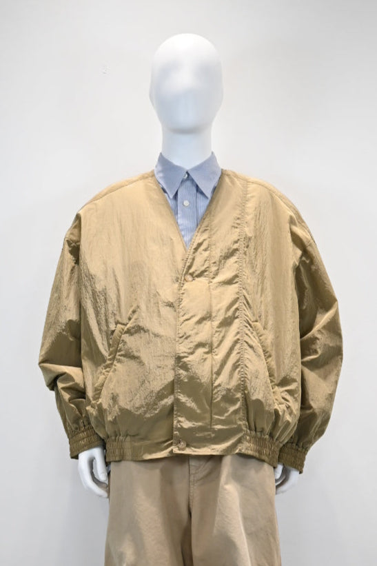 HED MAYNER CRINKLED TAFFETA BOMBER JACKET