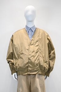 HED MAYNER CRINKLED TAFFETA BOMBER JACKET