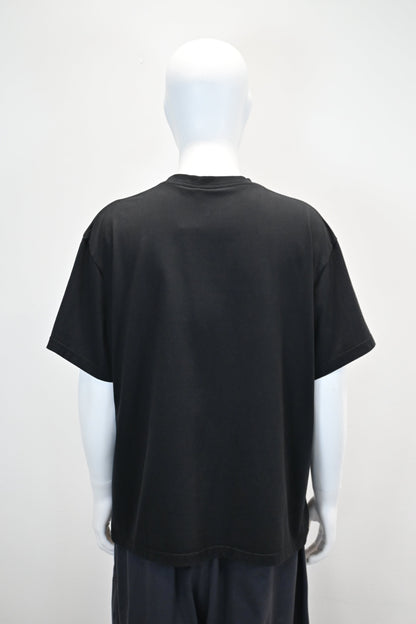 CHARLES JEFFREY LOVERBOY BLACK LOGO T-SHIRT