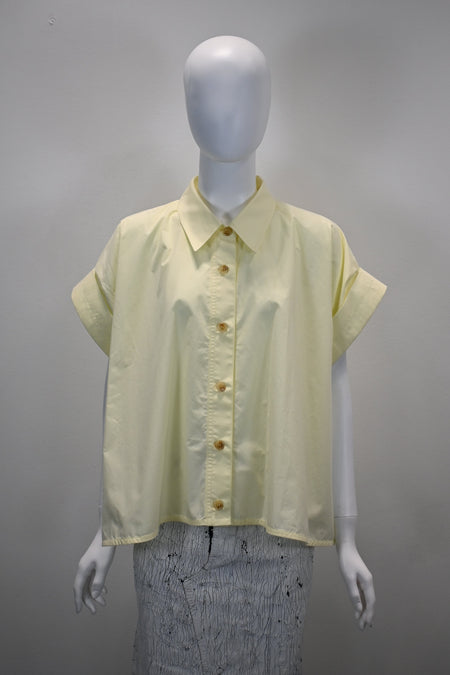 LOW CLASSIC CURVED HEM SHIRT