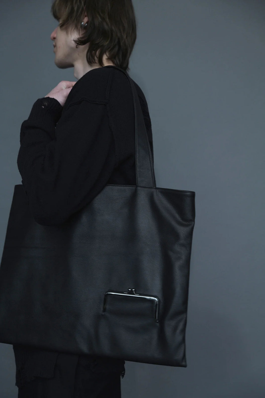 YAOHJI YAMAMOTO DISCORD CLASP TOTE LL