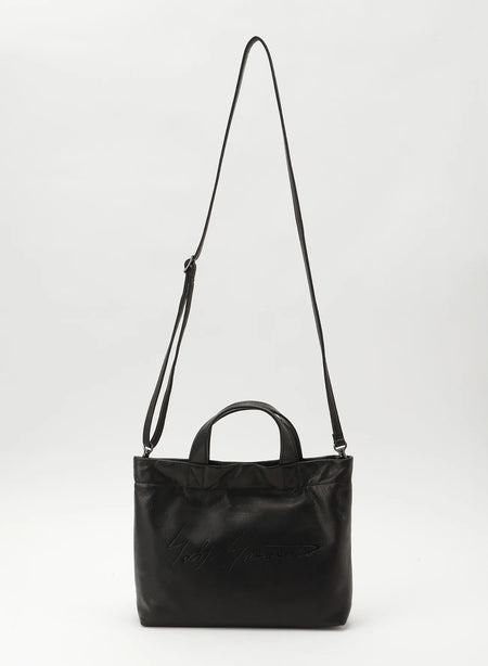 YOHJI YAMAMOTO DISCORD SIGNATURE SHOULDER_BLACK