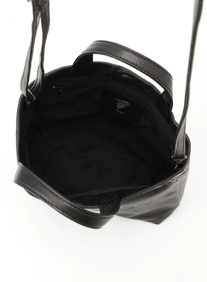 YOHJI YAMAMOTO DISCORD SIGNATURE SHOULDER_BLACK