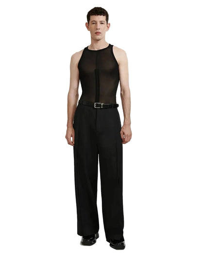 TAILORED PLEATED TROUSERS