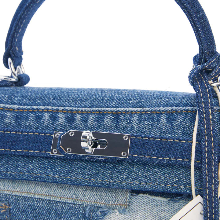 Emotional World Vintage Multi Denim Shoulder Bag 25