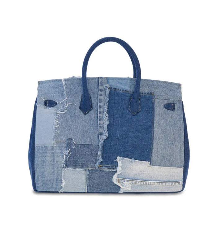 Emotional World Vintage Multi Denim Travel Bag 40