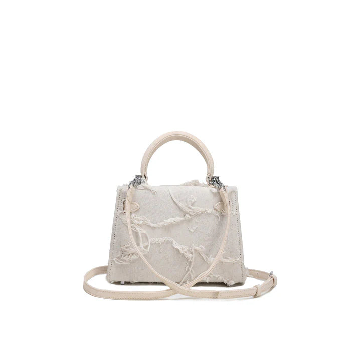 Emotional World Vintage Off White Shoulder Bag 19