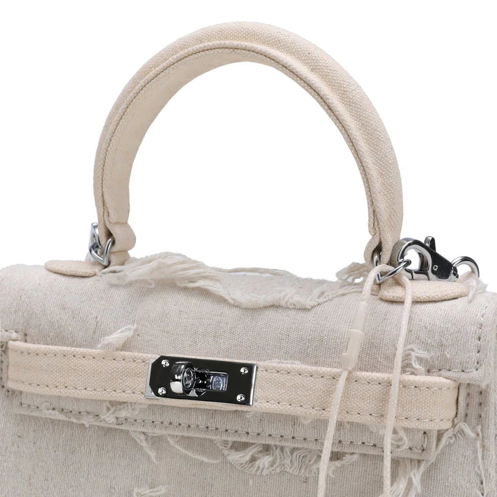 Emotional World Vintage Off White Shoulder Bag 19