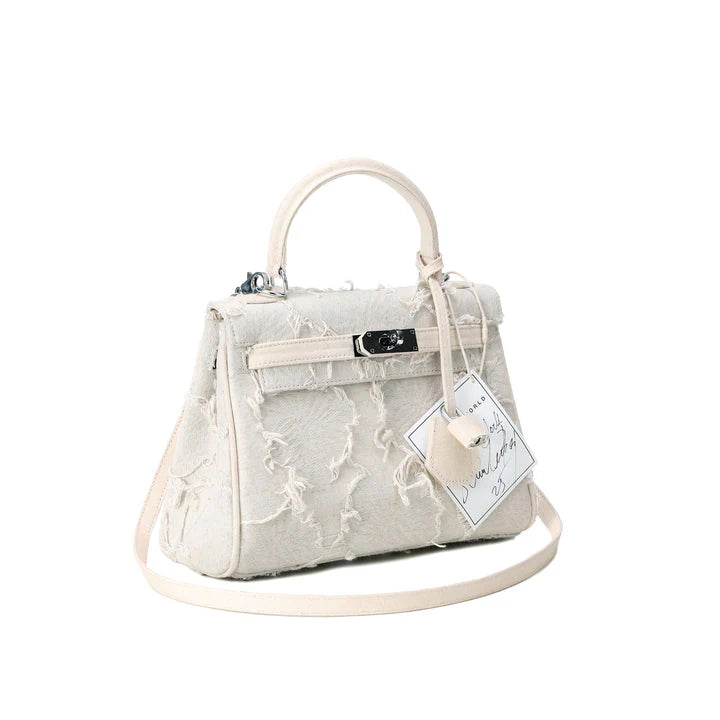 Emotional World Vintage Off White Shoulder Bag 25