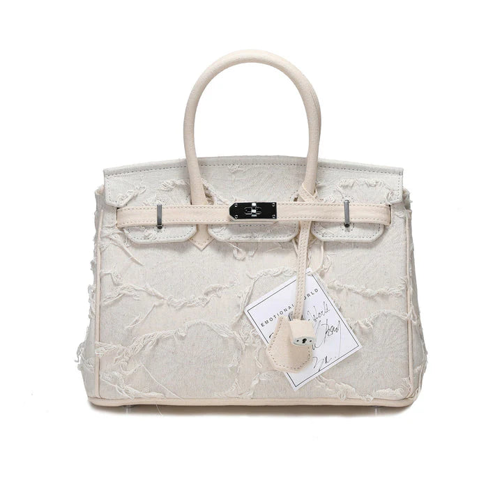 Emotional World Vintage Off White Travel Bag 30