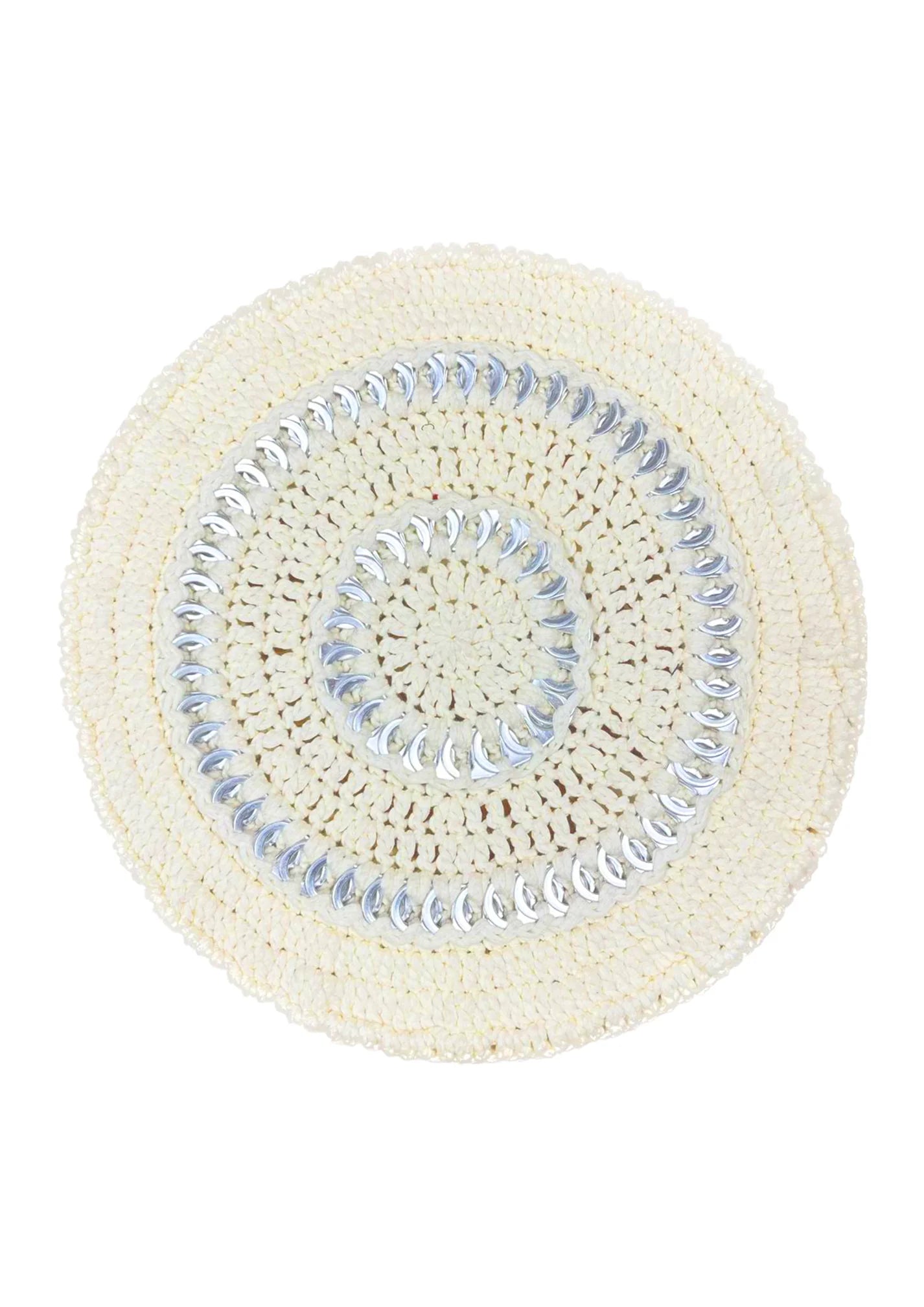 Ganni Cotton Knitted Beret