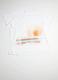 Greg Lauren White Horizon Tee White