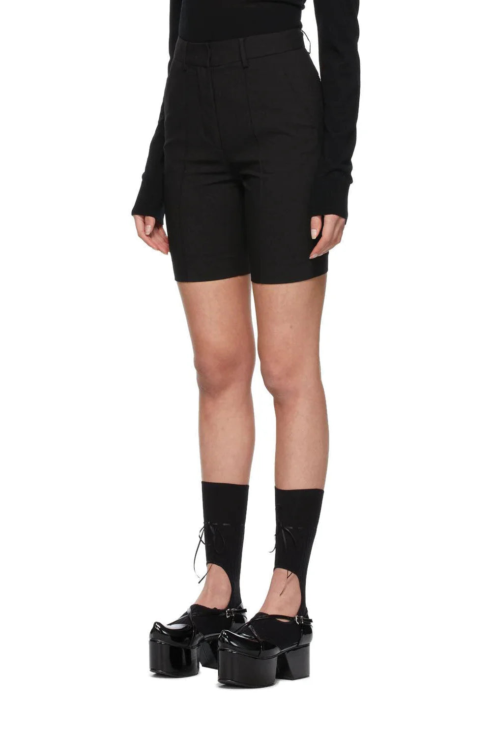 ShuShu Tong Slim Shorts Black