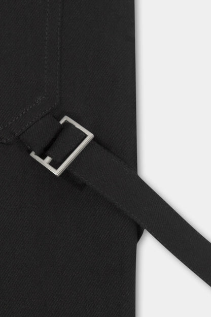 HELIOT EMIL GAIT DENIM TROUSERS_BLACK