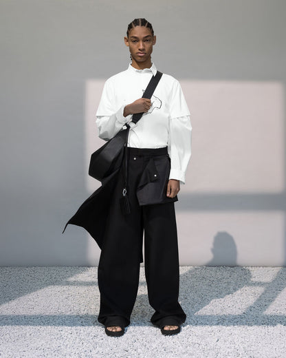 HELIOT EMIL LEVADE TAILORED TROUSERS_BLACK