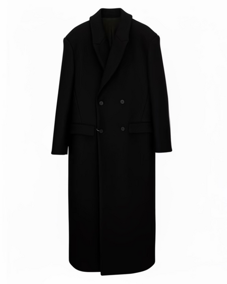 DOUBLE-BREASTED COAT