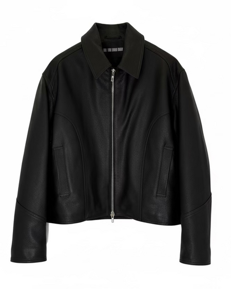 PADDED LEATHER JACKET